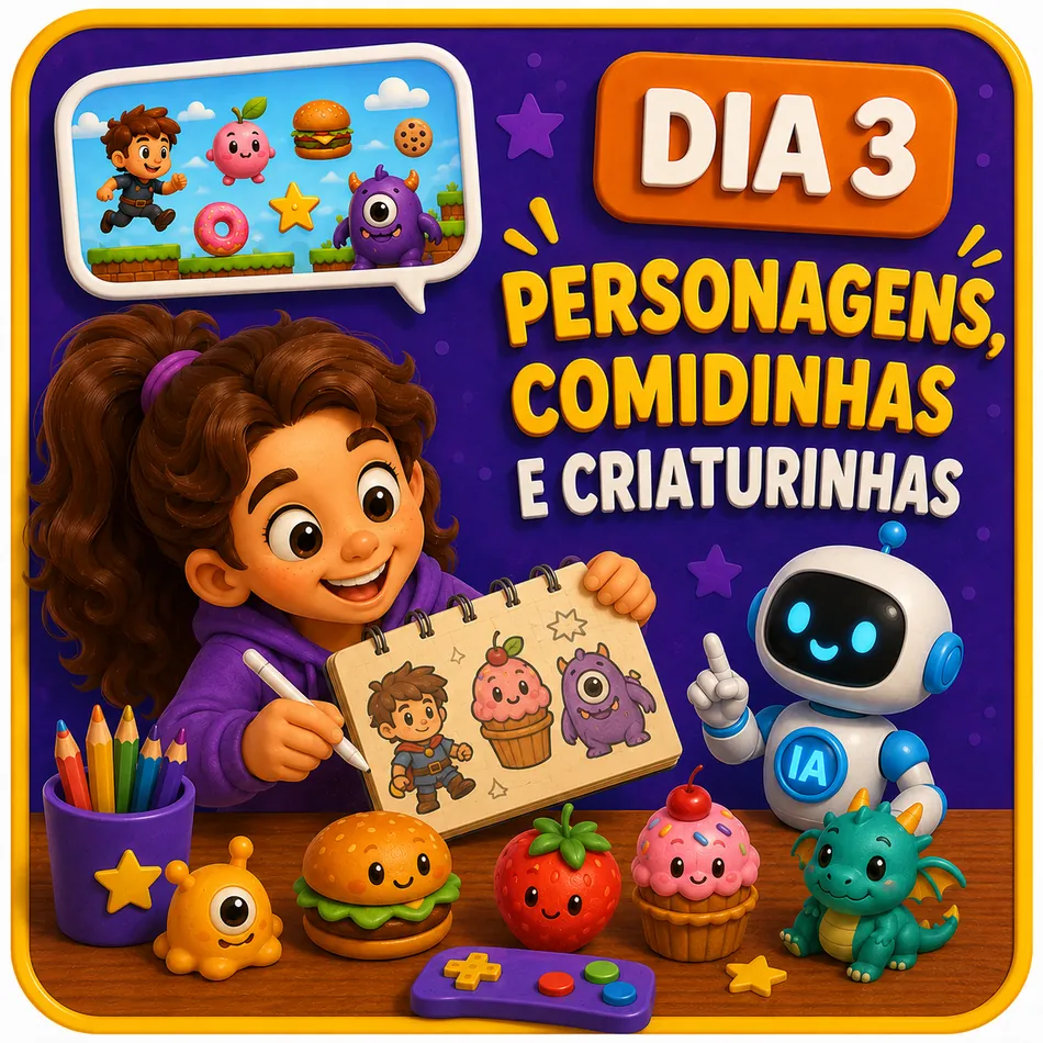 Dia 3 - Personagens e criaturas